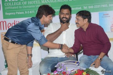 Pelli Choopulu Movie Team At Regency College Of Hotel Management